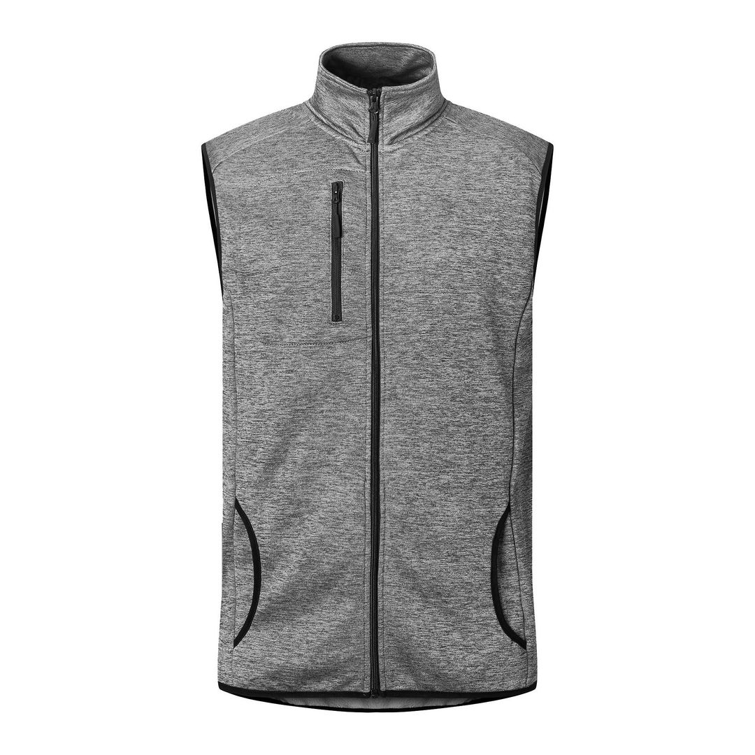MATTERHORN Fleeceväst Croz gråmel S | Arbetskläder - Arbetsvästar - Funktionsväst | Kontorsexperten