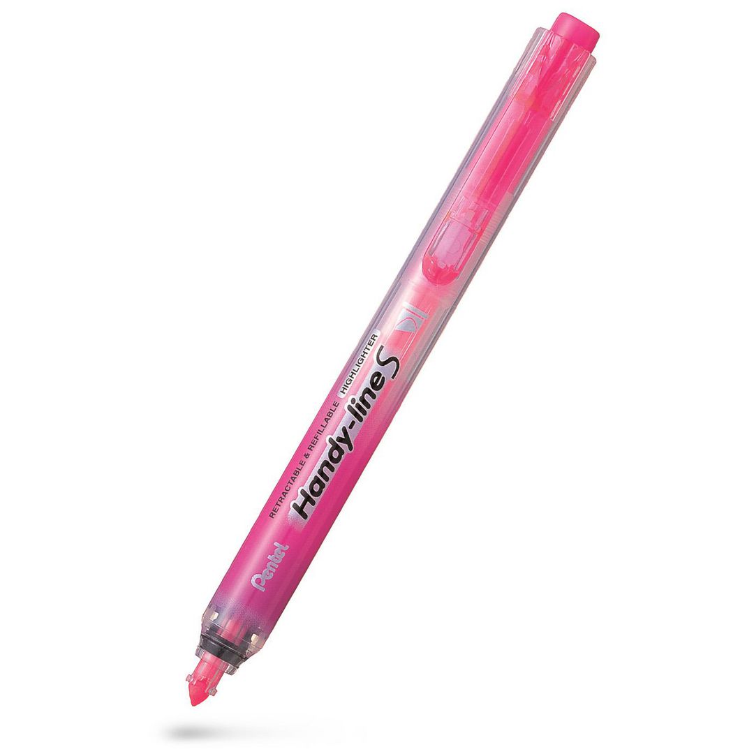 PENTEL Överstrykningspenna Clicker rosa | Kontorsmaterial - Pennor - Överstrykningspennor | Kontorsexperten