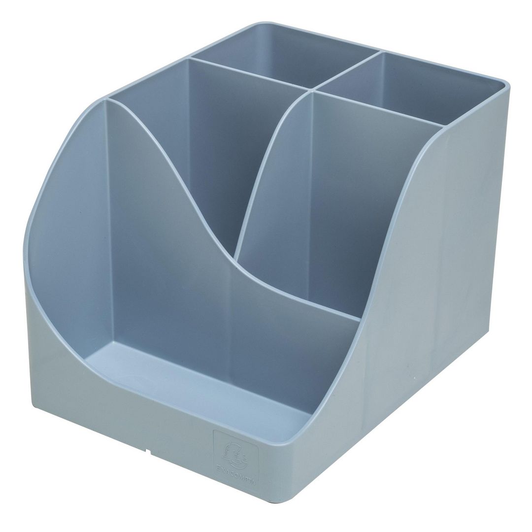 EXACOMPTA Prylställ Autentik 5 fack blågrå | Kontorsmaterial - Till skrivbordet - Penn och Prylställ | Kontorsexperten