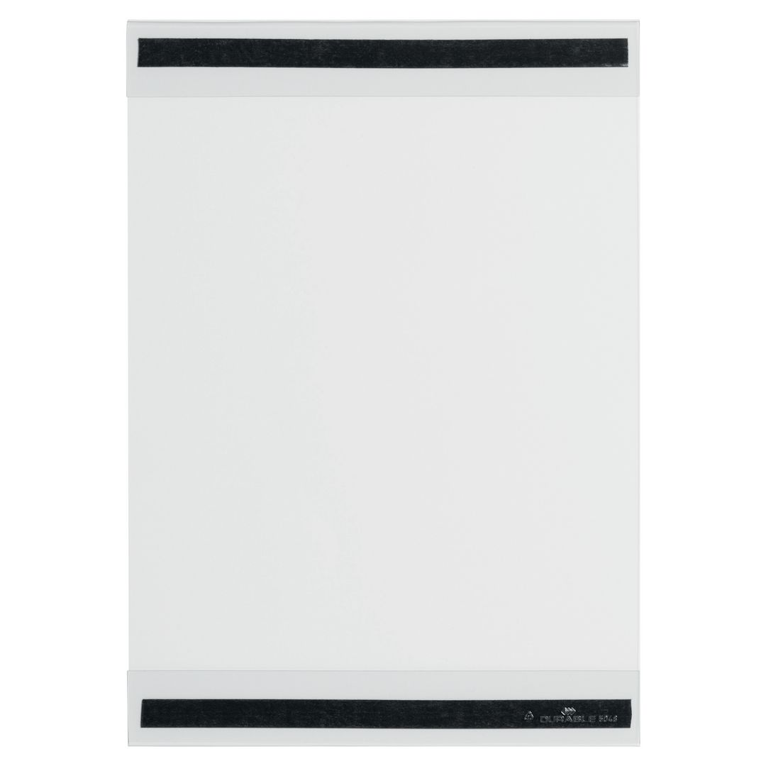 DURABLE Plastficka rPET A4 magnetisk 5/fp | Kontorsmöbler och inredning - Tavlor ställ och ramar - Magnet ramar | Kontorsexperten