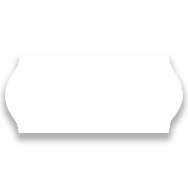 Prisetikett 26x12mm G1 vit 6/fp | Kontorsmaterial - Butiksmaterial - Prisetiketter och prismärkare | Kontorsexperten