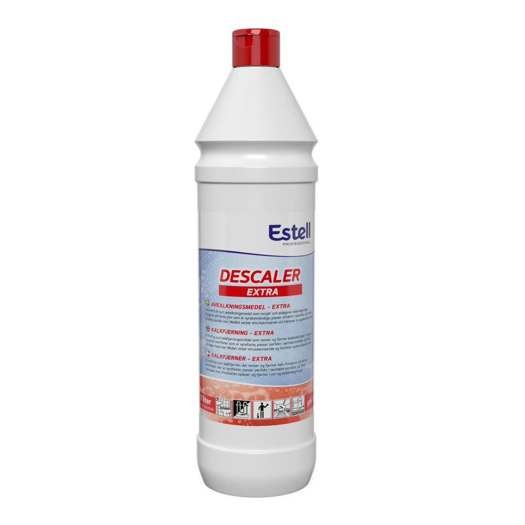 ESTELL Avkalkningmedel Extra oparfymerad 1L | Städ och hygien - Rengöringsmedel - Sanitetsrent | Kontorsexperten