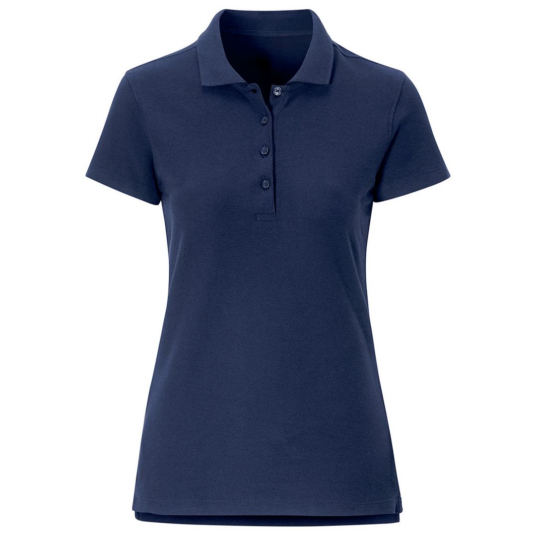 INTERSAFE Piké Paula dam marinblå M | Arbetskläder - Arbetströjor - Piké | Kontorsexperten