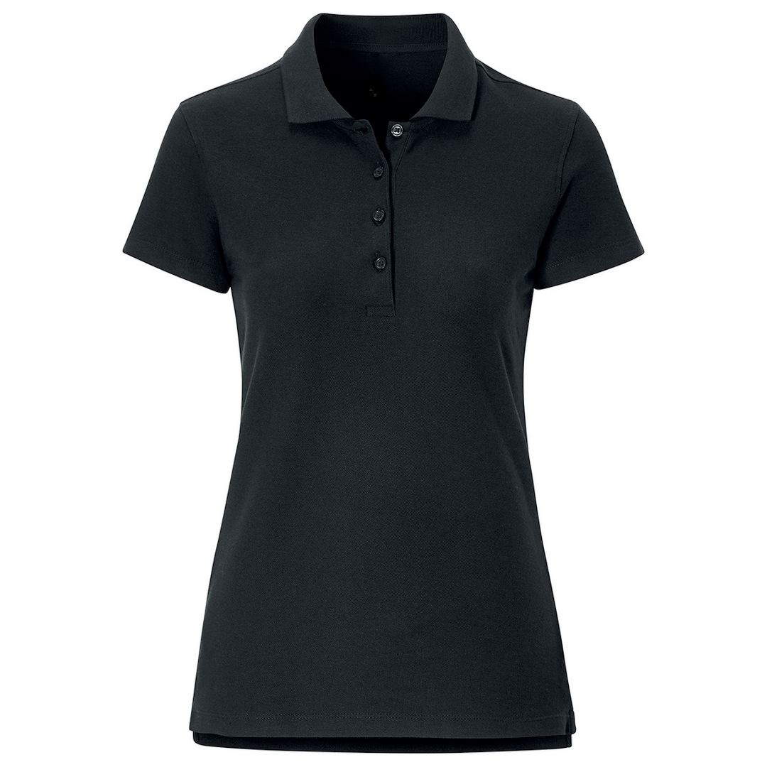 INTERSAFE Piké Paula dam svart 2XL | Arbetskläder - Arbetströjor - Piké | Kontorsexperten