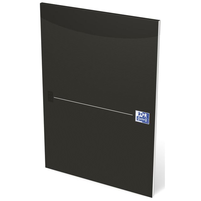 OXFORD Anteckningsblock OXFORD linjerat A4 svart | Kontorsmaterial - Block och anteckningsböcker - Anteckningsblock | Kontorsexperten