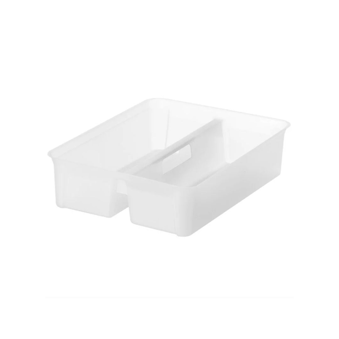 SMARTSTORE Insats vit 2 fack 7,5/14/25 L | Skolmöbler och inredning - Förvaringsmöbler - Backar, boxar och korgar | Kontorsexperten
