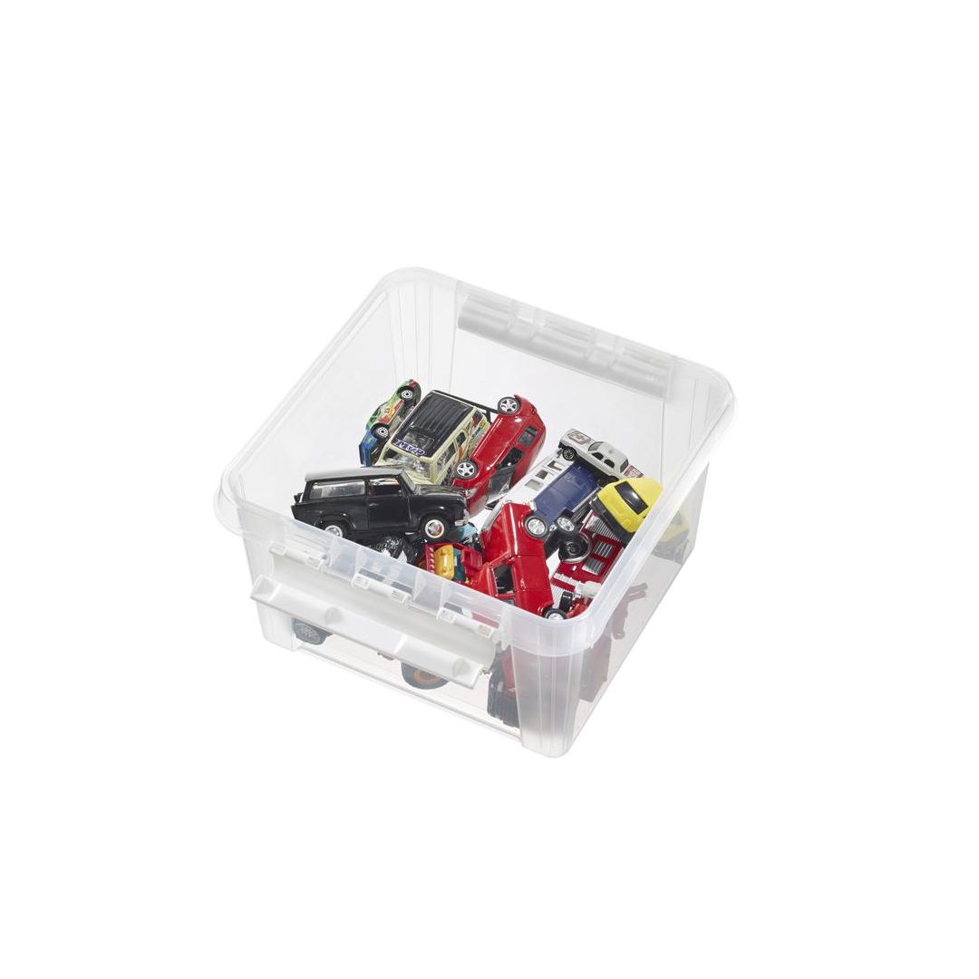 SMARTSTORE Förvaringslåda Classic transparent 7L | Skolmöbler och inredning - Förvaringsmöbler - Backar, boxar och korgar | Kontorsexperten