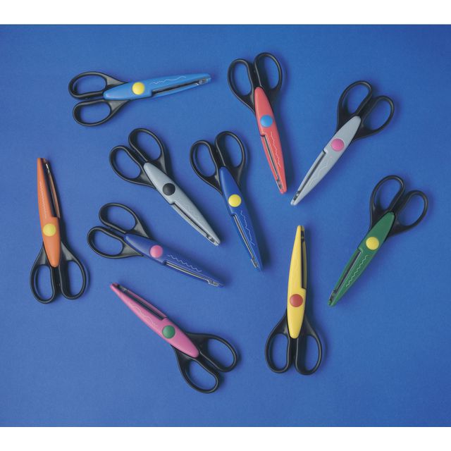 PLAYBOX Mönstersaxar 10/fp | Skola och förskola - Bild och form - Saxar - Skola | Kontorsexperten