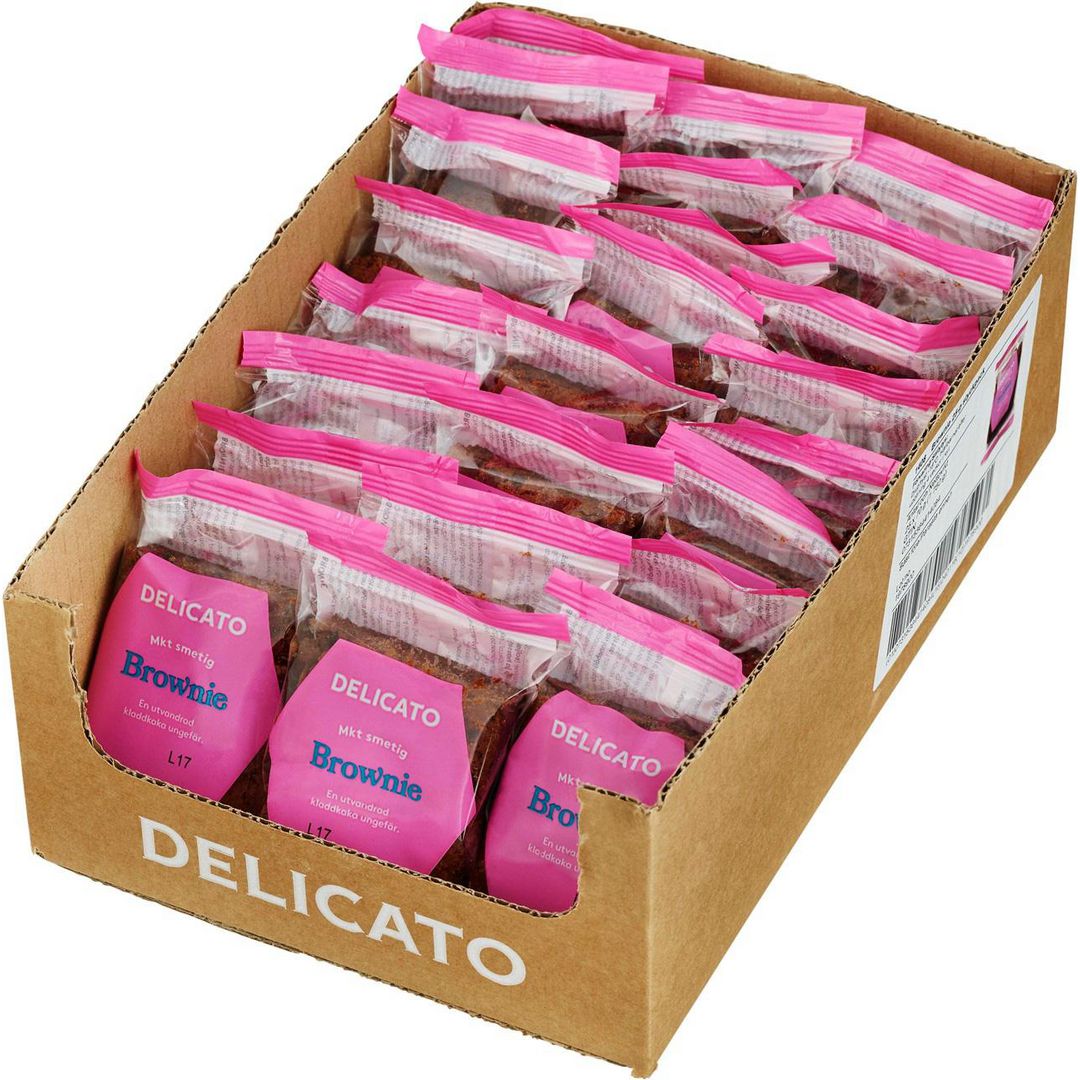 DELICATO Kakor Brownie 70g 25/fp | Kök och servering - Ätbart - Kakor och bröd | Kontorsexperten