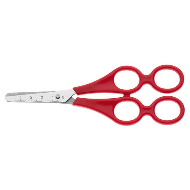 WESTCOTT Träningssax, blad i rostfritt stål med trubbig spets, röd | Skola och förskola - Bild och form - Saxar - Skola | Kontorsexperten