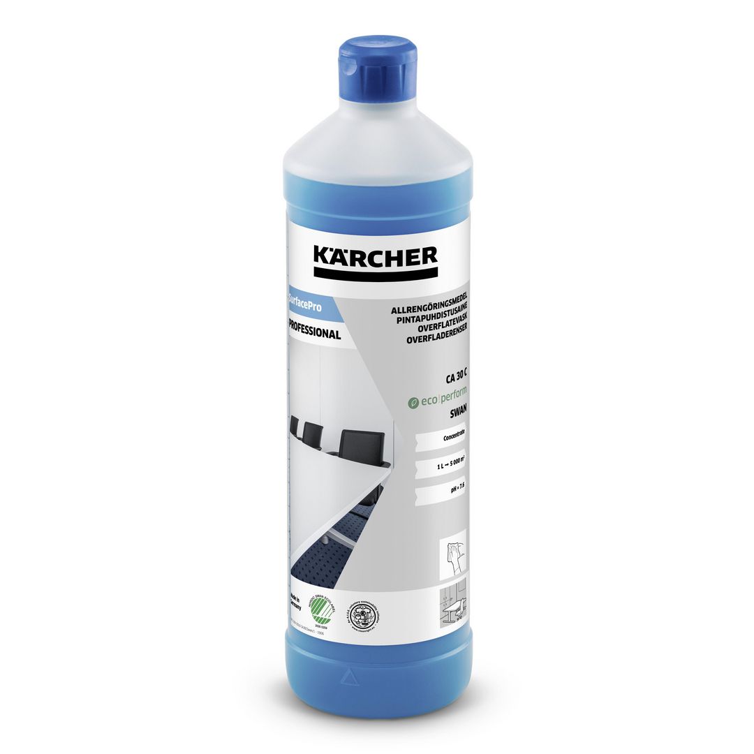 KÄRCHER Allrent Surface Cleaner CA 30 C eco!perform Swan 1L | Städ och hygien - Rengöringsmedel - Allrent | Kontorsexperten
