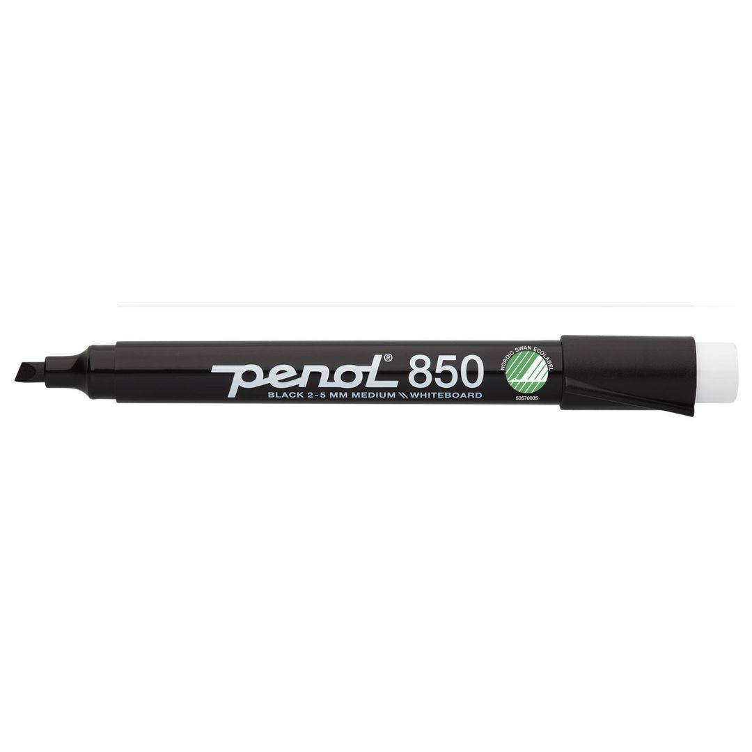 PENOL Whiteboardpenna 850 sned svart | Kontorsmaterial - Pennor - Whiteboardpennor - Skuren spets | Kontorsexperten
