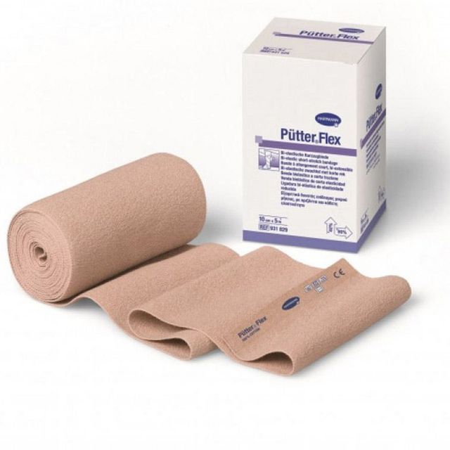 PÜTTERFLEX Kompressionsbind 10cmx5m | Sjukvård och omsorg - Kompression och stöd - Kompression | Kontorsexperten