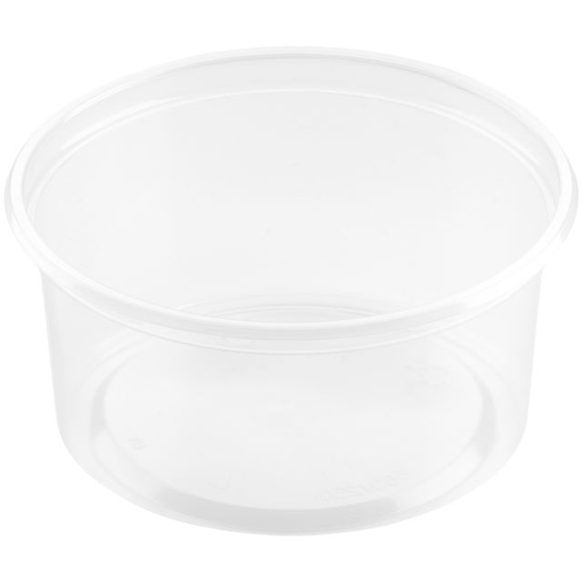 DUNI Plastform PP rund 200ml 50/fp | Kök och servering - Matförvaring - Plastformar och skålar | Kontorsexperten