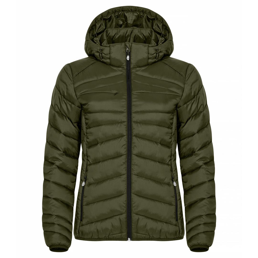 CLIQUE Lättviktsjacka Idaho dam grön XL | Arbetskläder - Arbetsjackor - Skal- och funktionsjackor | Kontorsexperten