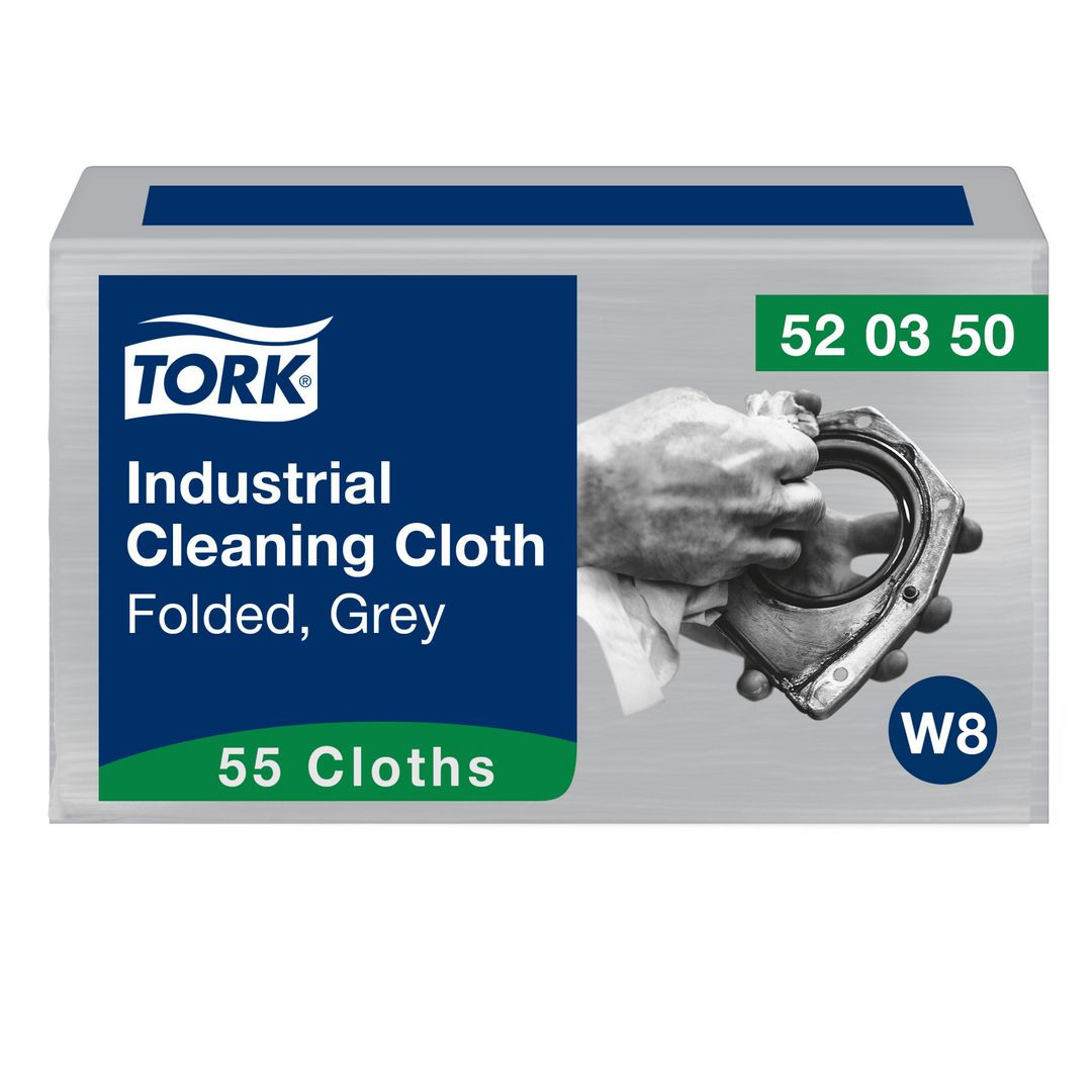 TORK Rengöringsduk Flexibel W8 grå 55/fp | Städ och hygien - Toalettpapper och torkpapper - Industritork | Kontorsexperten