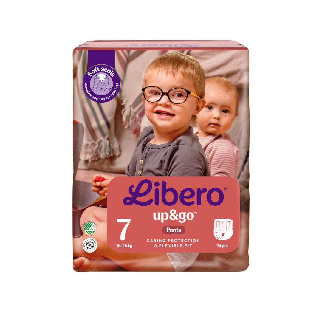 LIBERO Blöja Up&Go 7 S3 16-26kg 24/fp | Sjukvård och omsorg - Hygien - Barnblöjor | Kontorsexperten