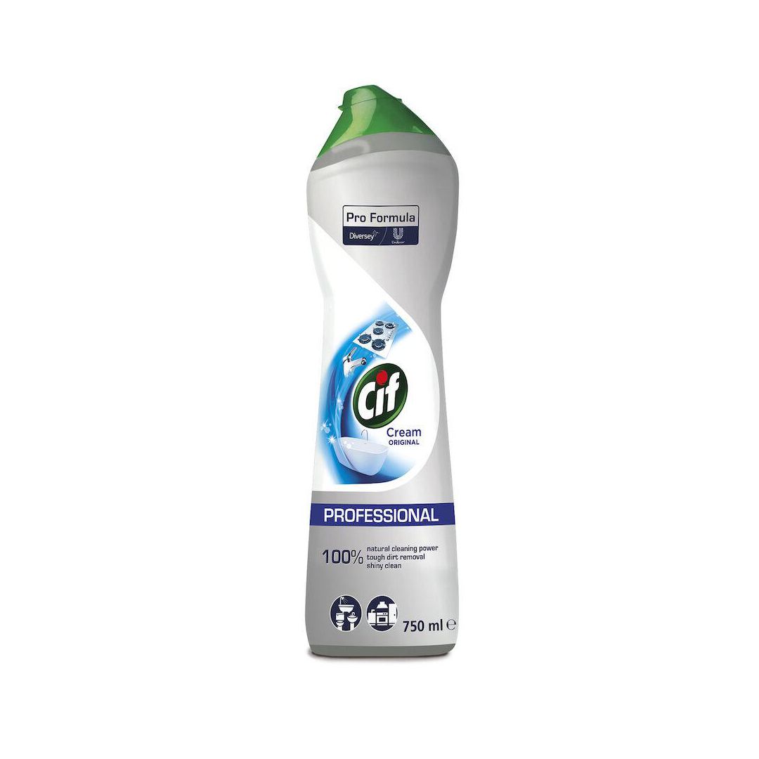 CIF Skurcreme Pro Formula Original 750ml | Städ och hygien - Rengöringsmedel - Skurcremer | Kontorsexperten