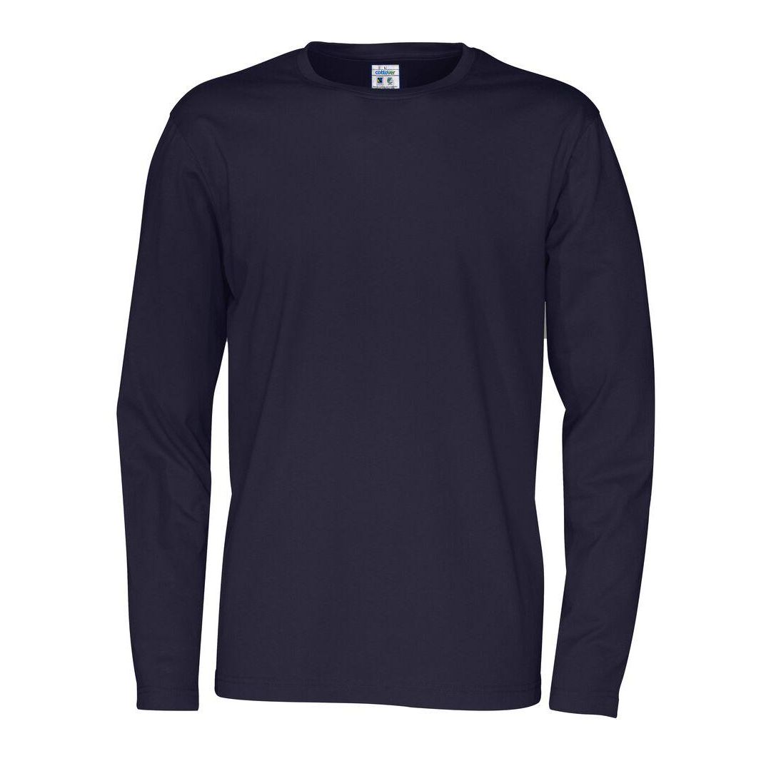 COTTOVER T-shirt LÄ 141020 GOTS marin 3XL | Arbetskläder - Arbetströjor - T-shirts | Kontorsexperten