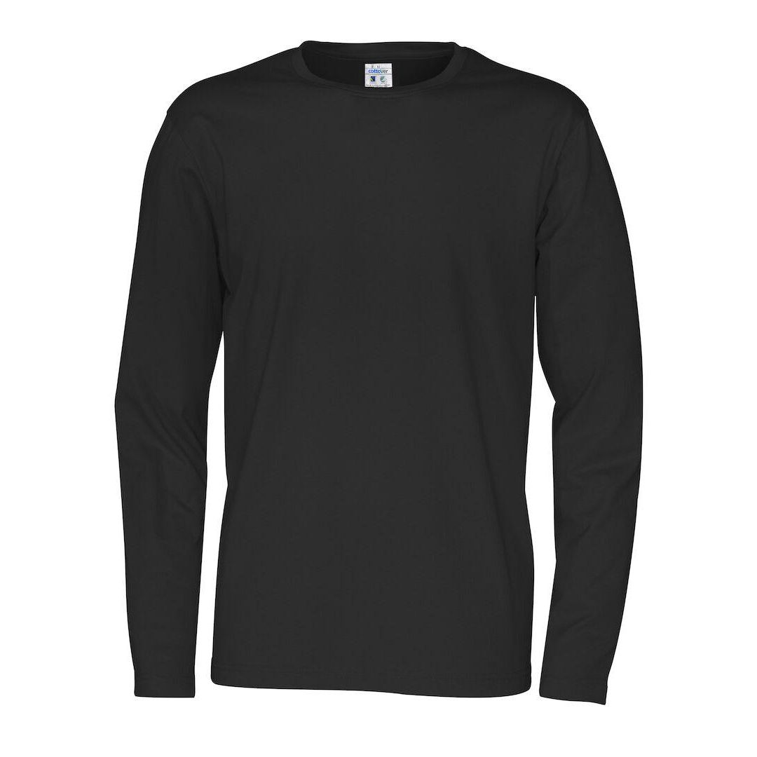 COTTOVER T-shirt LÄ 141020 GOTS svart 2XL | Arbetskläder - Arbetströjor - T-shirts | Kontorsexperten