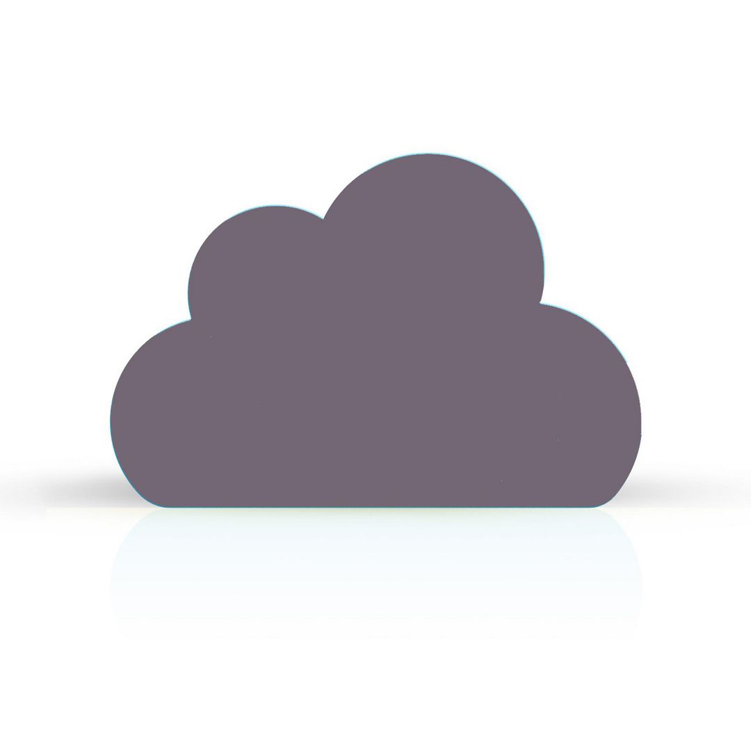 Flanotavla moln grå | Skola och förskola - Lekmaterial - Flanellograf | Kontorsexperten