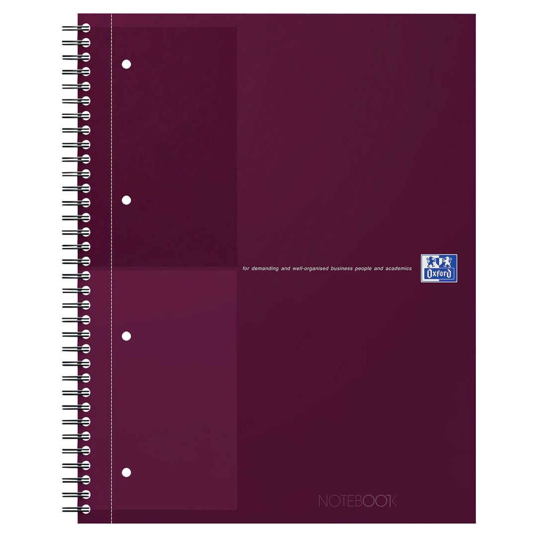 OXFORD Kollegieblock Oxford A4+ linj röd | Kontorsmaterial - Block och anteckningsböcker - Kollegieblock | Kontorsexperten