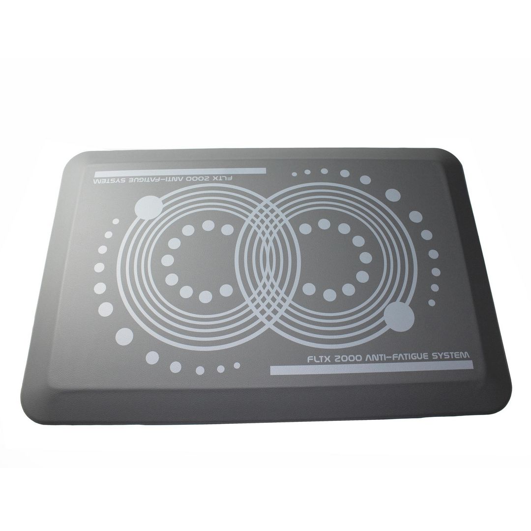 AFS-TEXT Matta SYSTEM 2000 Grå 50x80 cm | Kontorsmöbler och inredning - Arbetsplatsmattor och ståmattor - Arbetsplats-och ståmattor | Kontorsexperten