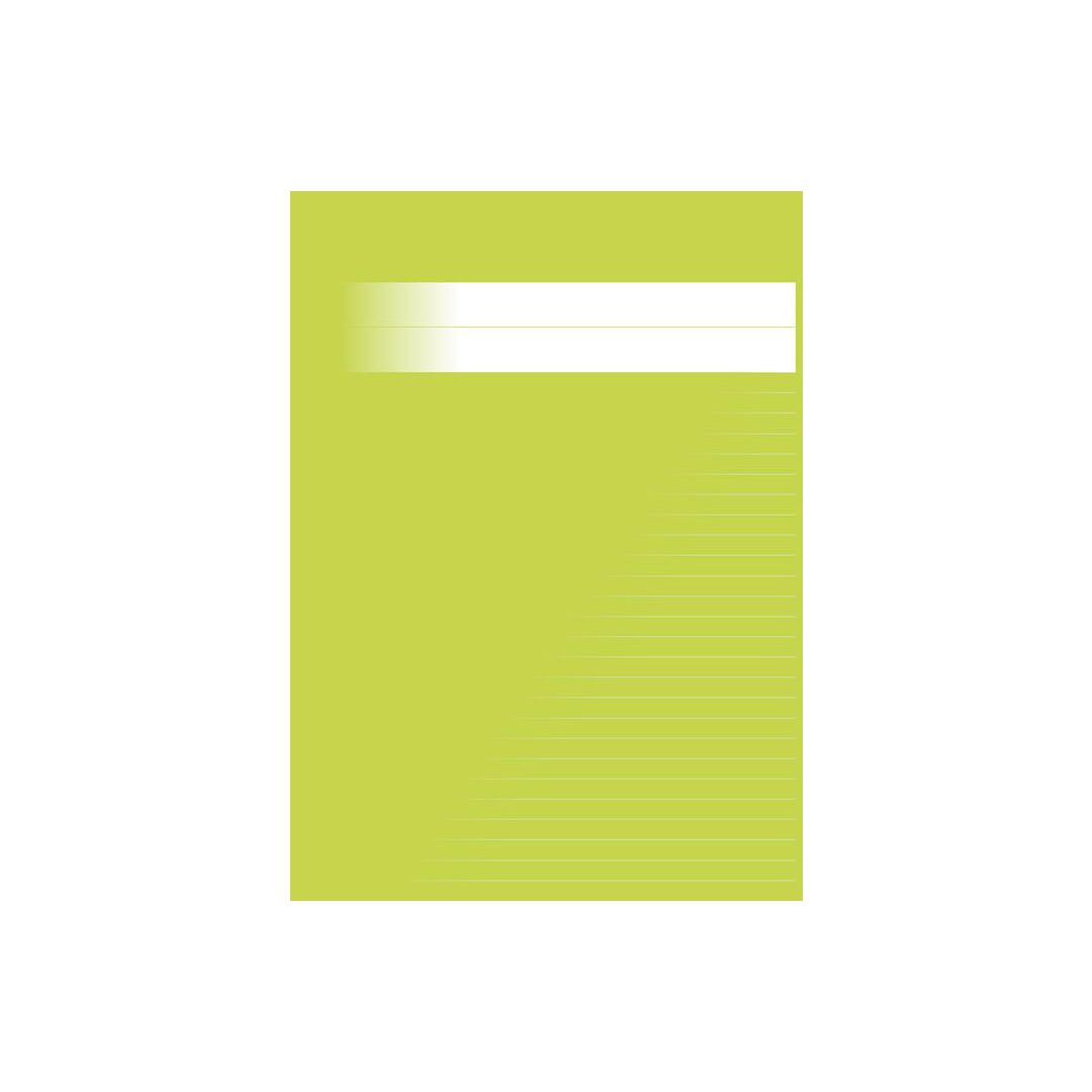 Skrivhäfte A4 linjerat 8,5mm ljusgrön | Skola och förskola - Förbrukning skola häften - Skrivhäften | Kontorsexperten