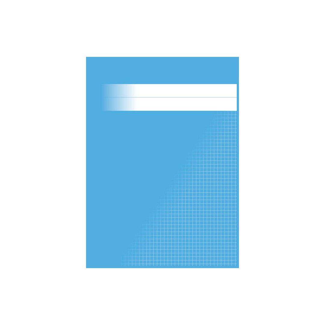 Räknehäfte A4 rutat 5x5mm mellanblå | Skola och förskola - Förbrukning skola häften - Räknehäften | Kontorsexperten