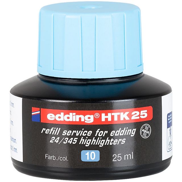 EDDING Refill HTK 25 ink blå 25 ml | Kontorsmaterial - Pennor - Pennpatroner | Kontorsexperten