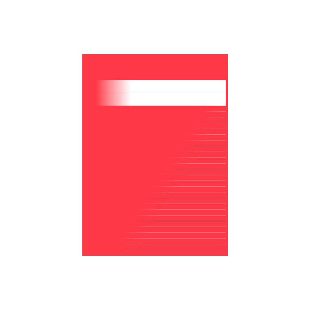 Skrivhäfte A4 linjerat 8,5mm röd | Skola och förskola - Förbrukning skola häften - Skrivhäften | Kontorsexperten