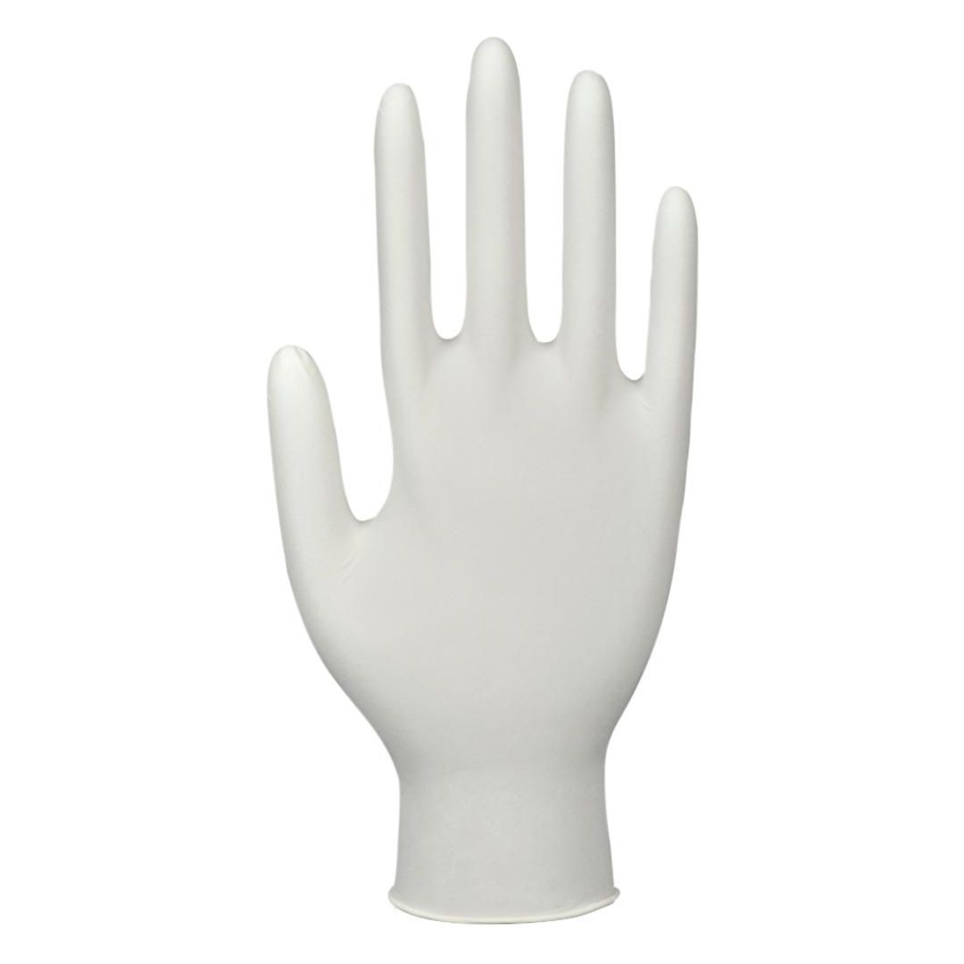 ABENA Nitrilhandske puderfri vit L 150/fp | Skyddsutrustning - Engångshandskar - Nitrilhandskar | Kontorsexperten