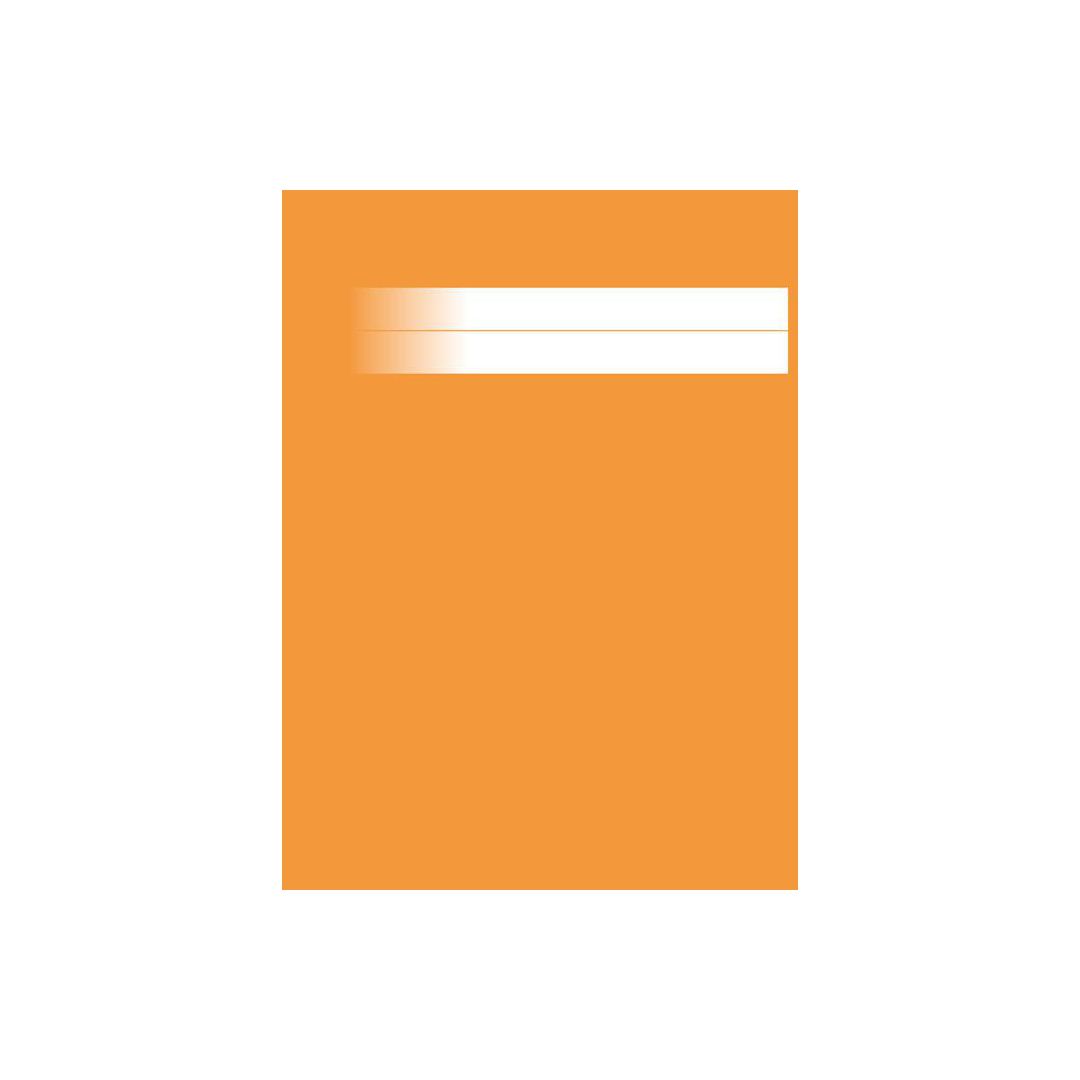 Skrivhäfte A5 olinjerat orange | Skola och förskola - Förbrukning skola häften - Skrivhäften | Kontorsexperten