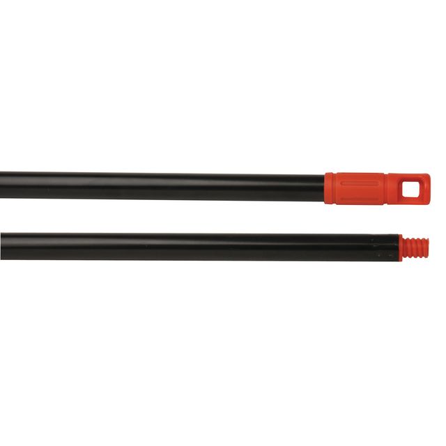 MAX Skaft silver/röd till kantborste | Städ och hygien - Städredskap - Skaft och tillbehör | Kontorsexperten