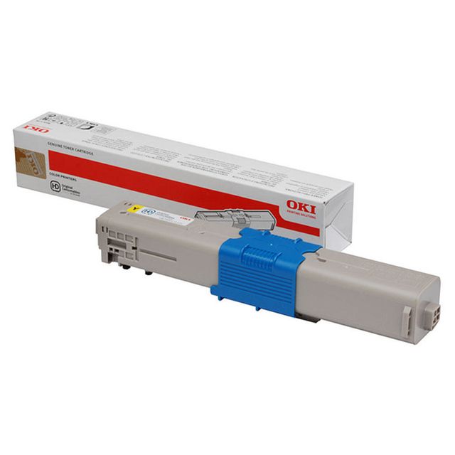 OKI Toner 46508709 Gul | Toner och bläck - Tonerkassetter - Toner OKI | Kontorsexperten