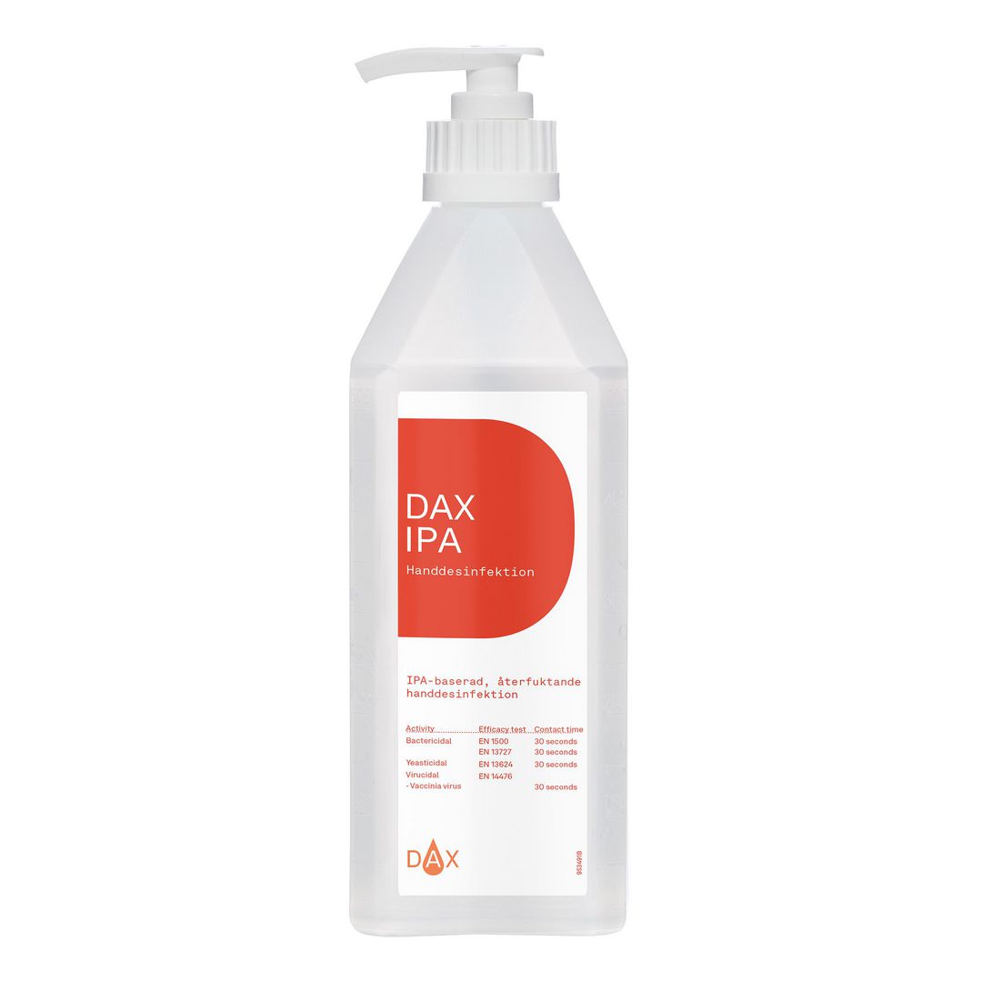 DAX Handdesinfektion IPA 600ml | Städ och hygien - Desinfektionsmedel - Handdesinfektion | Kontorsexperten