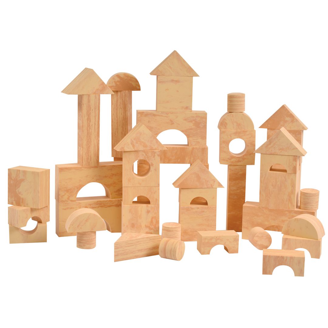 MYPAUZE Mjuka byggklossar liten 56 delar | Skola och förskola - Lekmaterial - Bygglek, konstruktion och mosaik | Kontorsexperten