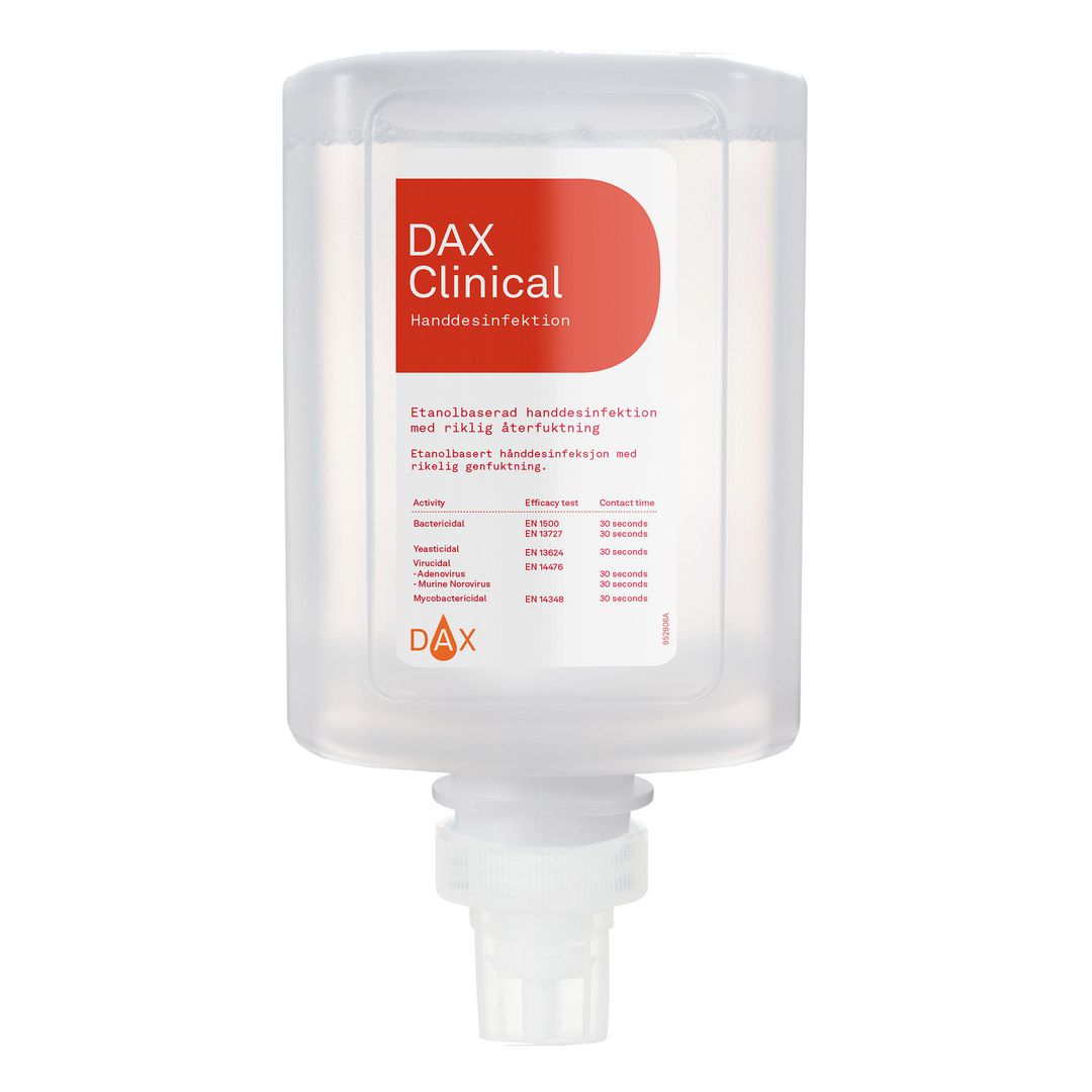 DAX Handdesinfektion Clinical refill 1L | Städ och hygien - Desinfektionsmedel - Handdesinfektion | Kontorsexperten