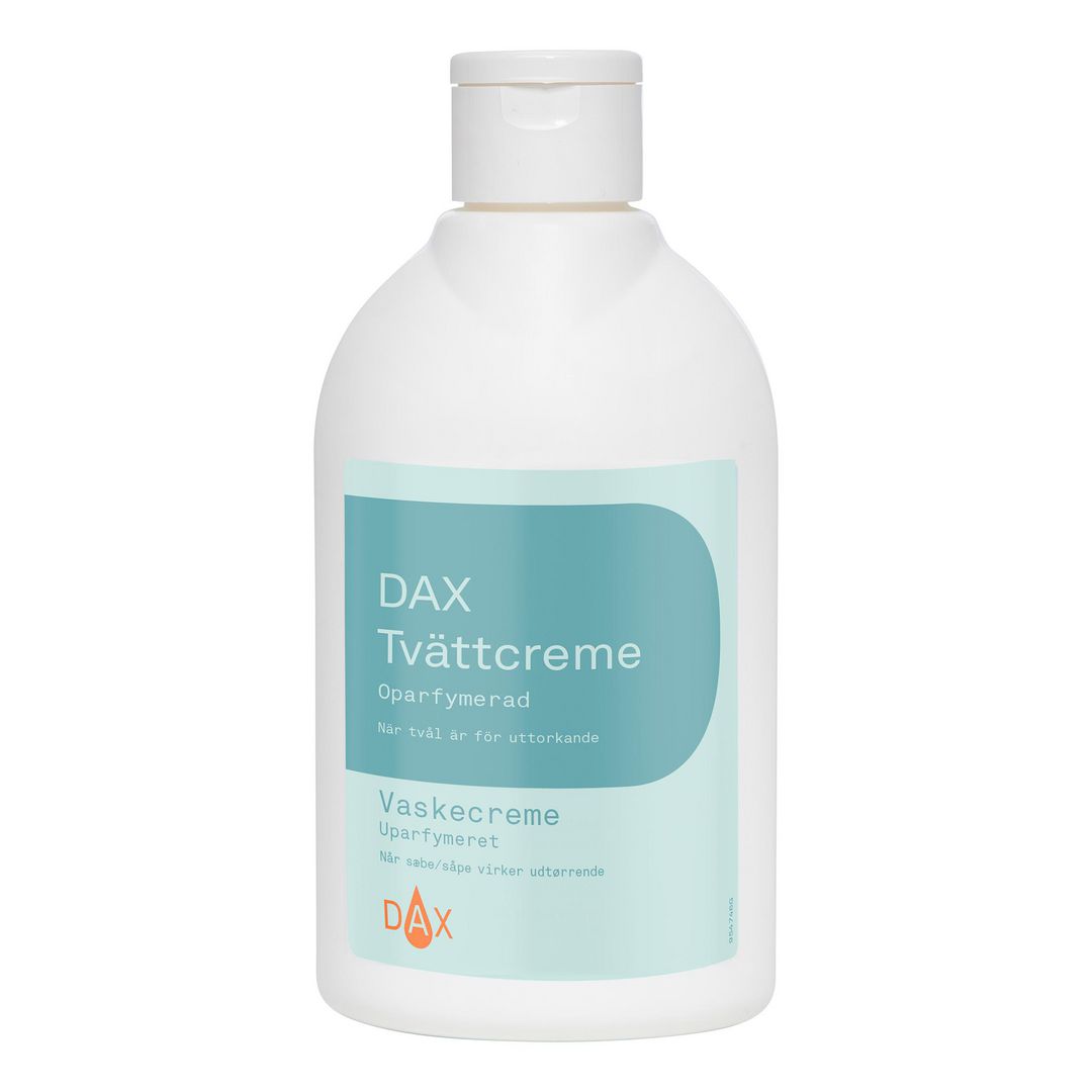 DAX Tvål, flaska, fuktkräm oparfymerad 300ml | Städ och hygien - Tvål och hygien - Tvättcremer | Kontorsexperten
