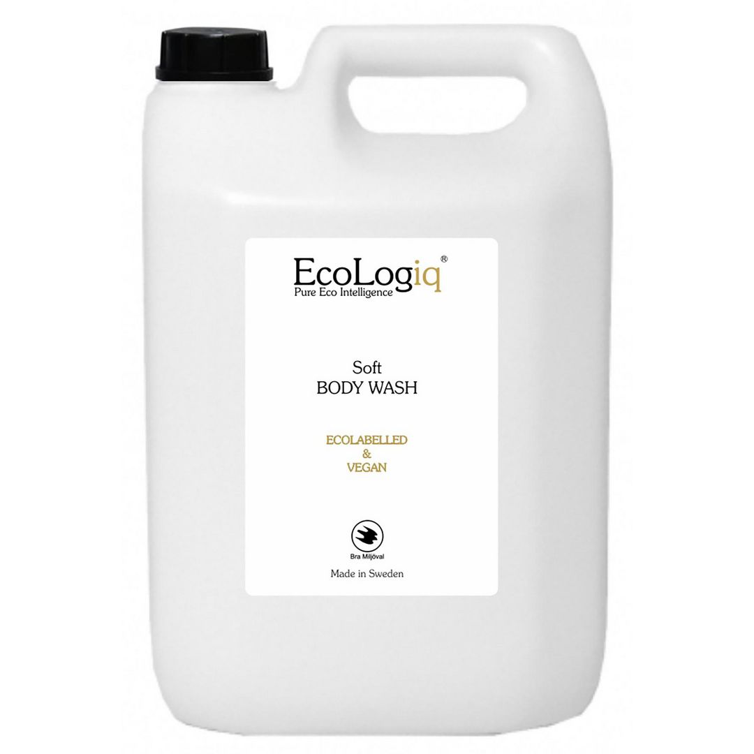 ECOLOGIQ Duschtvål Soft Body Wash 5L | Städ och hygien - Tvål och hygien - Duschtvål och Shampoo | Kontorsexperten