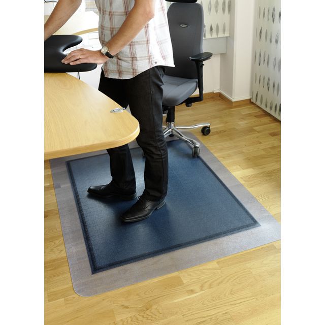 MATTING Stolsunderlägg Yoga SOS 120x150cm transparent | Kontorsmöbler och inredning - Arbetsplatsmattor och ståmattor - Arbetsplats-och ståmattor | Kontorsexperten