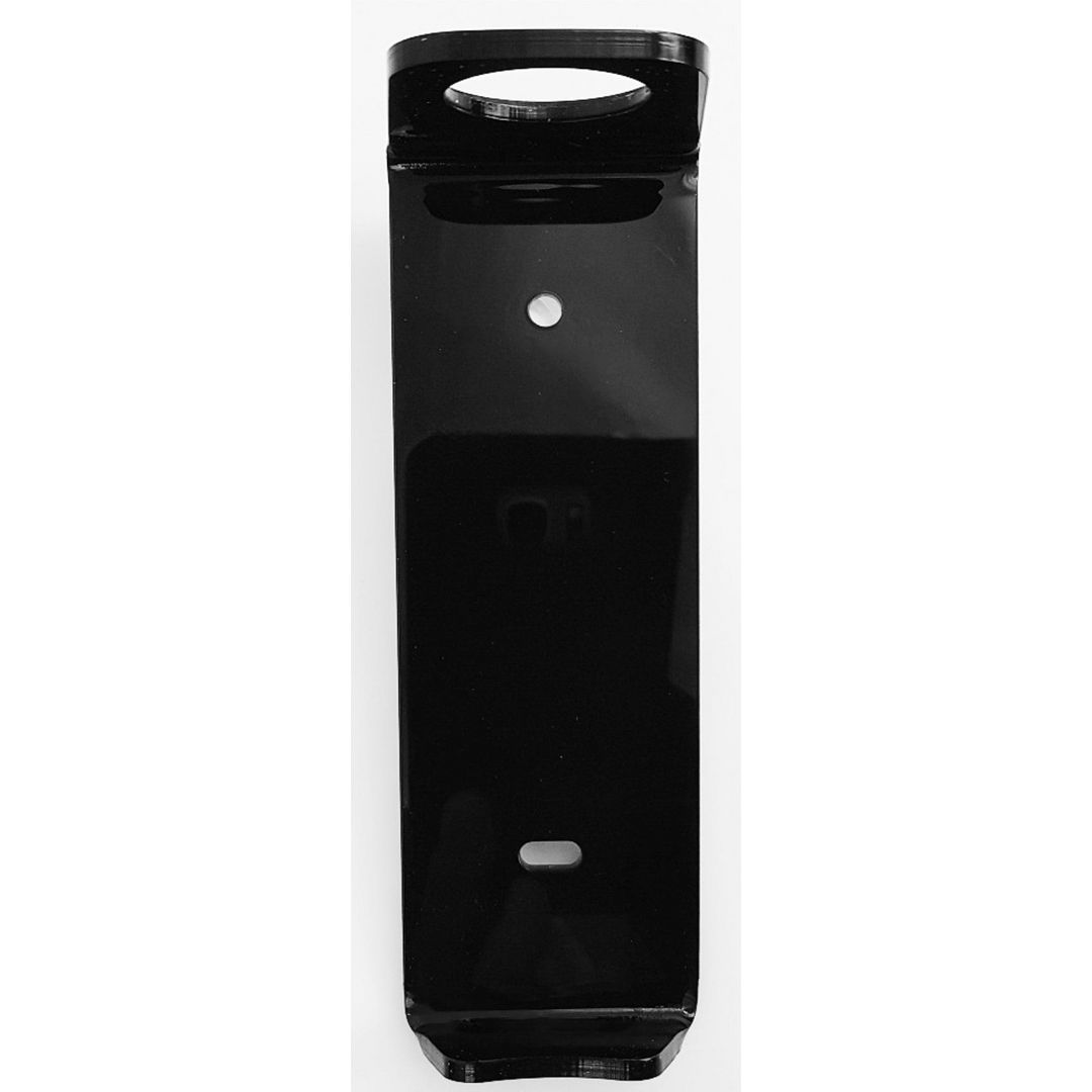 ECOLOGIQ Vägghållare singel svart 330ml | Städ och hygien - Tvål och hygien - Tvåldispensrar och -hållare | Kontorsexperten