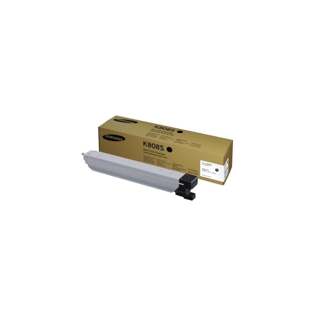 SAMSUNG Tonerkassett, CLT-K808S, SS600A, svart, singelförpackning, hög kapacitet | Toner och bläck - Tonerkassetter - Toner Samsung | Kontorsexperten