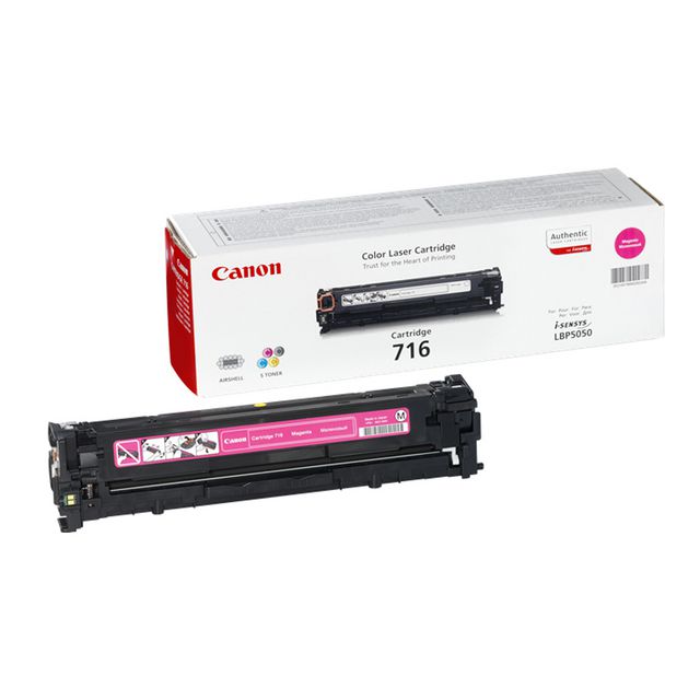 Canon Toner 716, 1978B002, magenta, singelförpackning | Toner och bläck - Tonerkassetter - Toner Canon | Kontorsexperten