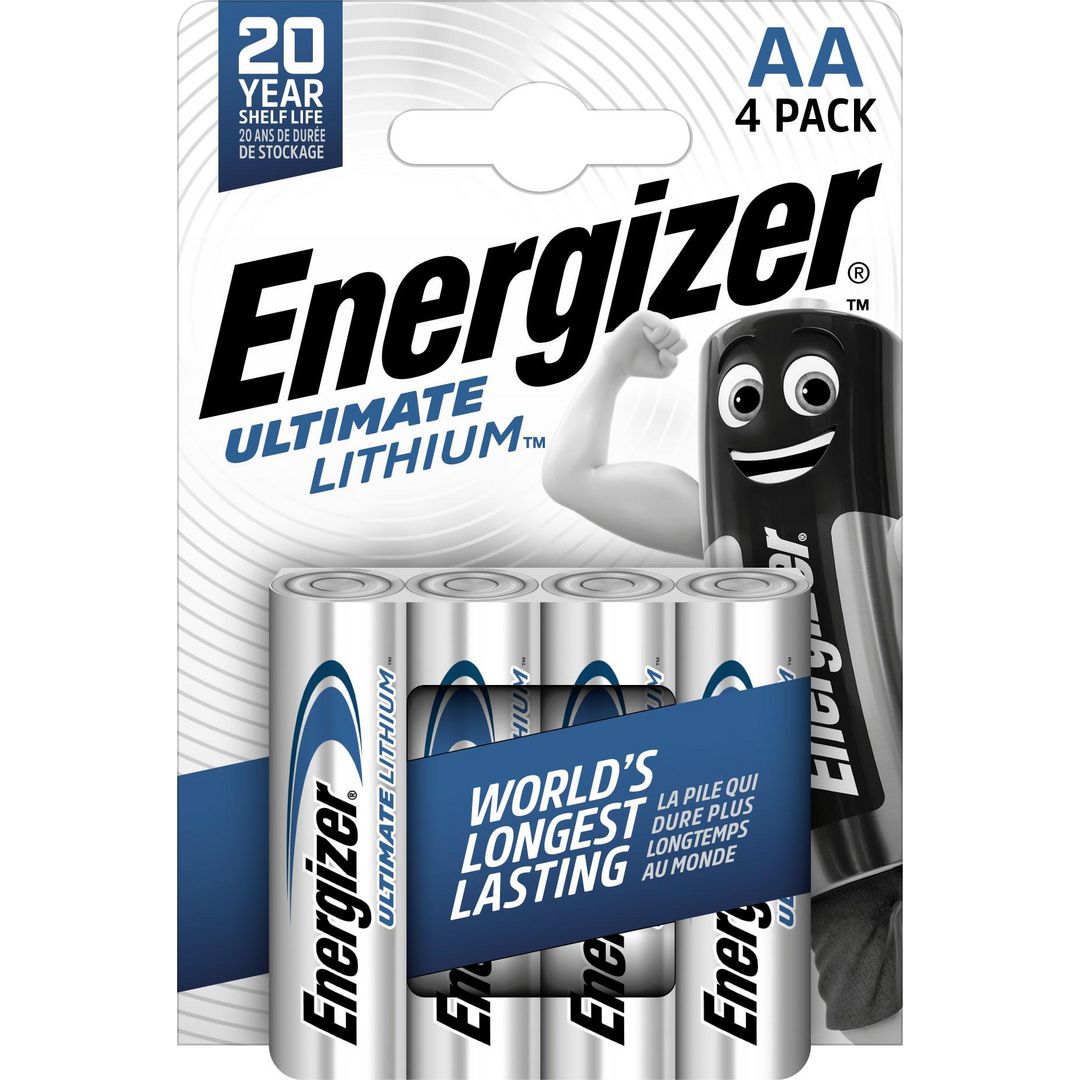 Energizer Batteri Ultimate AA 4/fp | Kontorsmaskiner - Batterier - AA | Kontorsexperten