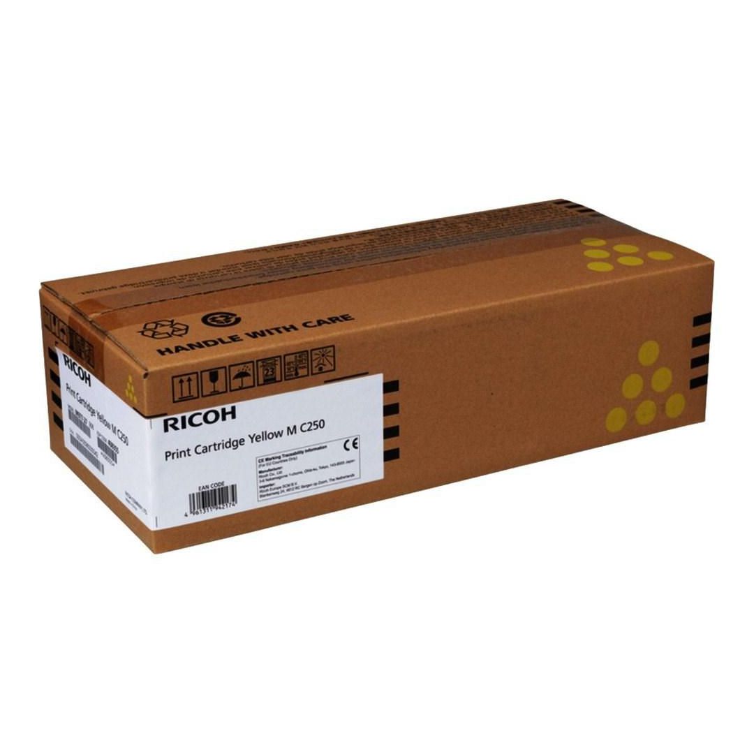 RICOH Toner 408355 2,3K gul | Toner och bläck - Tonerkassetter - Toner Ricoh | Kontorsexperten