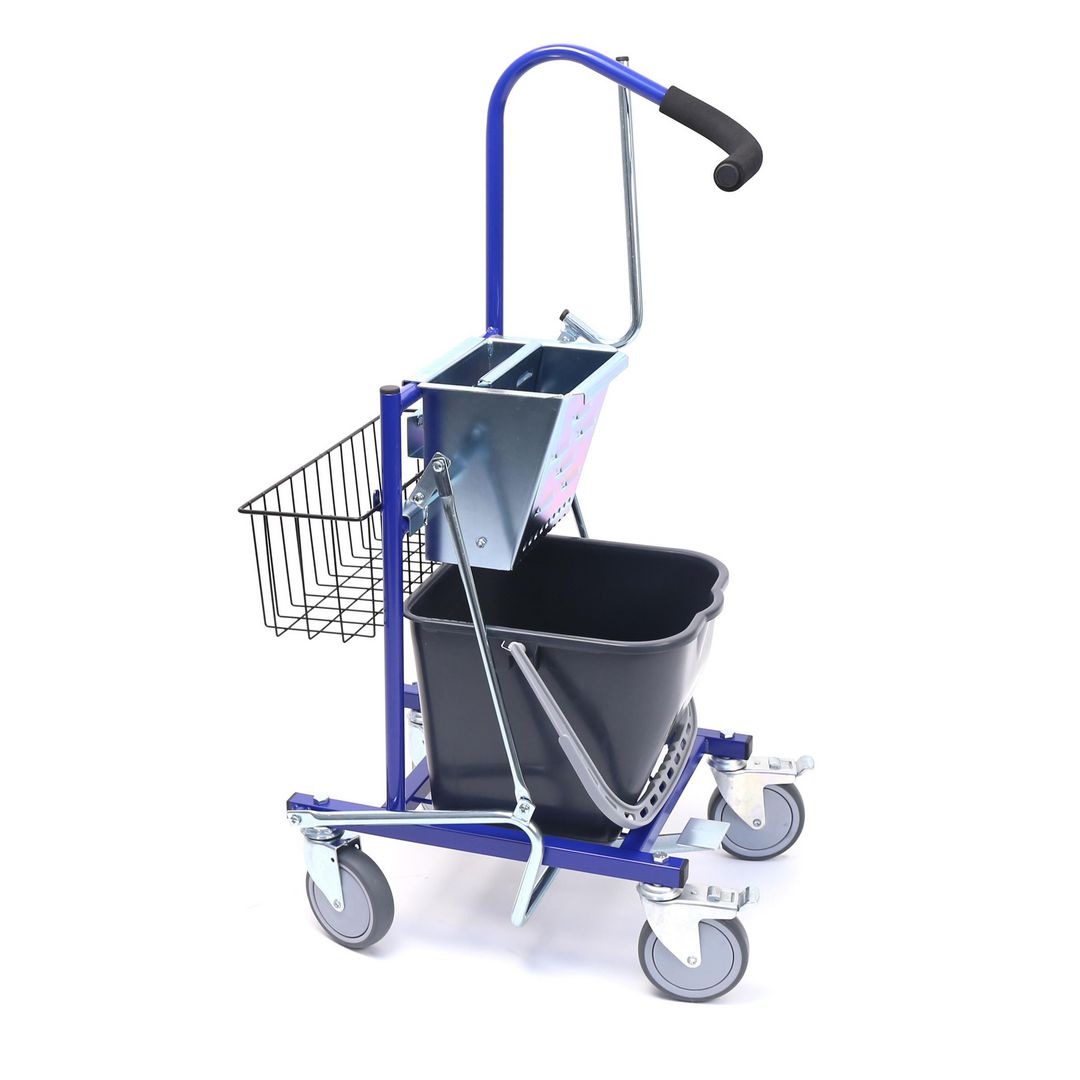 HYGIENTEKNIK Svabbvagn Steelwringer | Städ och hygien - Städvagnar - Städvagnar | Kontorsexperten