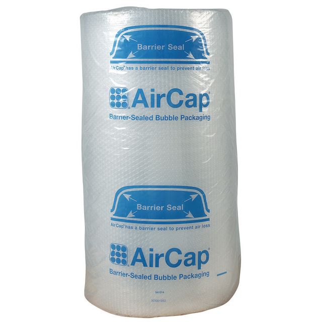 AIRCAP Bubbelplast 1x150m | Emballage och lagerutrustning - Stötdämpande - Bubbelplast | Kontorsexperten