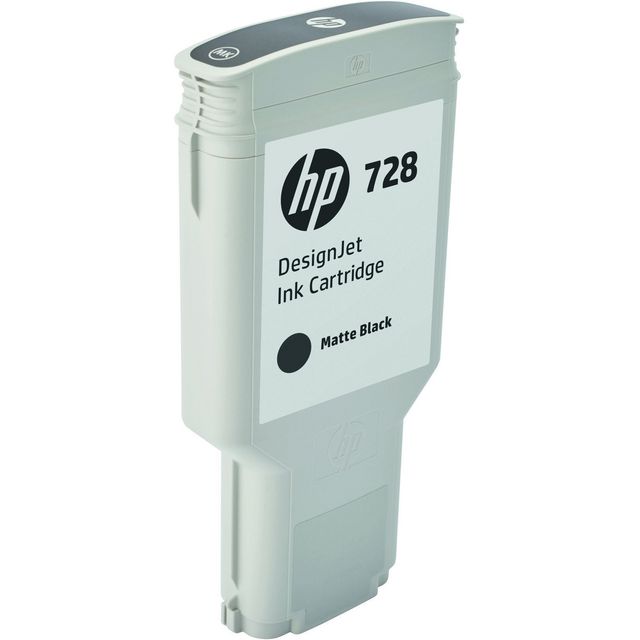 HP Bläckpatron, F9J68A, 728, matt svart | Toner och bläck - Bläckpatroner - Bläckpatroner HP | Kontorsexperten