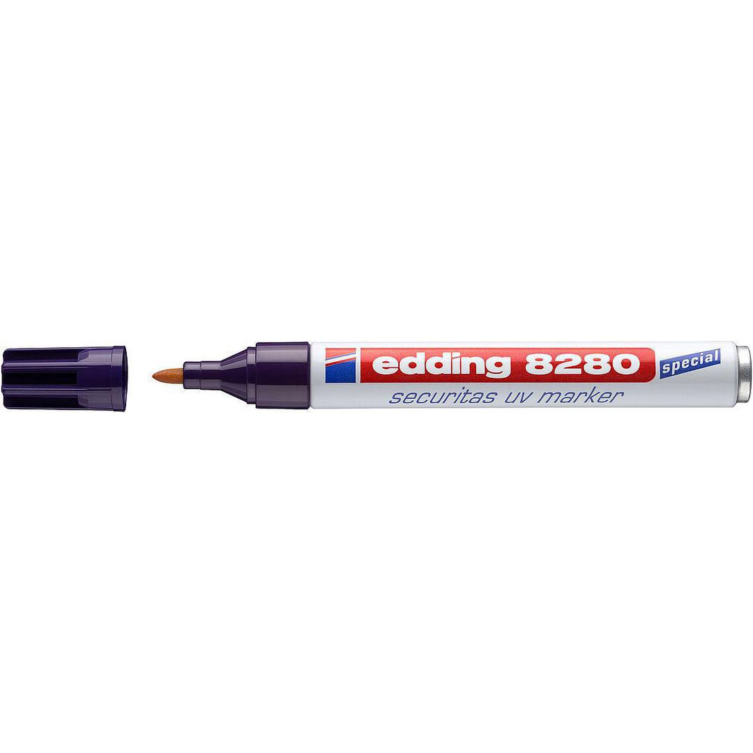 EDDING Märkpenna 8280 UV marker | Kontorsmaterial - Pennor - Märkpennor - Rund spets | Kontorsexperten